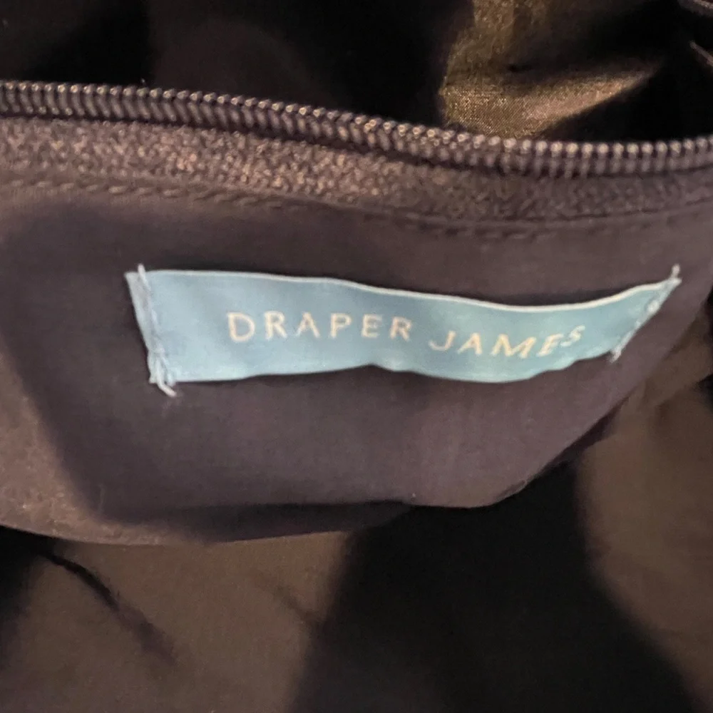 Draper James Straw Tote with Floral Scarf